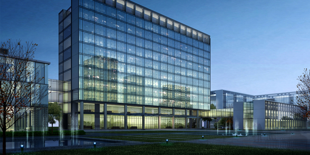 A business building